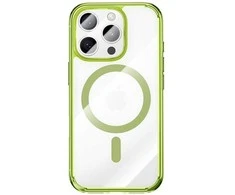 Benks Magnetic Lucent Pro dėklas skirtas Apple iPhone 16 Pro žalios spalvos