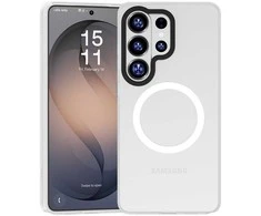 Benks Magnetic Lucid Armor dėklas (A050) skirtas Samsung Galaxy S26 Ultra baltos spalvos