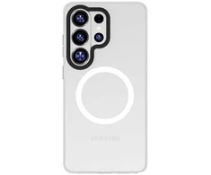 Benks Magnetic Lucid Armor dėklas (A050) skirtas Samsung Galaxy S26 Ultra baltos spalvos