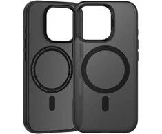 Benks Magnetic Lucid Armor dėklas (B066) skirtas Apple iPhone 16 Pro Max juodas (Camera Control Button)