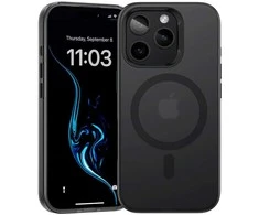 Benks Magnetic Lucid Armor dėklas (B066) skirtas Apple iPhone 16 Pro Max juodas (Camera Control Button)