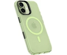 Benks Magnetic Lucid Armor dėklas (C067) skirtas Apple iPhone 17 žalias (Camera Control Button)