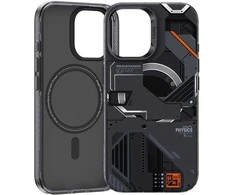 Benks Magnetic Mecha Series dėklas skirtas Apple iPhone 16 Plus juodos spalvos