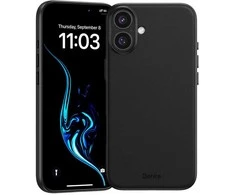 Oem Benks Magnetic Vita Pro Silikoninis dėklas Apple iPhone 16 dėklas telefonui juodos spalvos