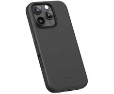 Benks Magnetic Vita Pro silikoninis dėklas skirtas Apple iPhone 16 Pro juodos spalvos