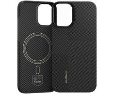 Dėklas Benks Montage Magnetic Armor Air Kevlar Case PC Frame 600D+1500D (M064) for Iphone 16 Plus juodas