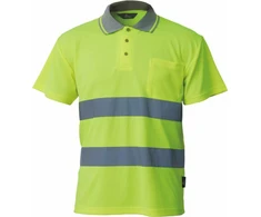 BETA ĮSPĖJAMIEJI POLO MARŠKINĖLIAI M GELTONI PS01-BY
