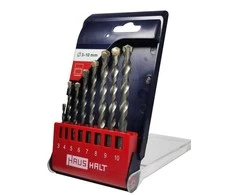 Grąžtas Betono grąžtų komplektas HAUSHALT, 8 vnt. 3–10 mm