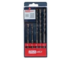 Grąžtas Betono grąžtų komplektas SDS+ HAUSHALT, 5 vnt. 5–10 mm