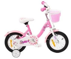 Bimbo_ Bike Vaikiškas dviratis Bimbo Bike 124RL, rožinis, 12″