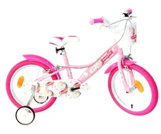 Bimbo_ Bike Vaikiškas dviratis, vaikų Bottari Unicorn Star 77440, balta sp./rožinė sp., 16″