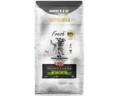 Šunų Maistas - BIOFEED Euphoria Fresh Suaugusiųjų Kalakutiena ir Aviena 12kg 28% Baltymų