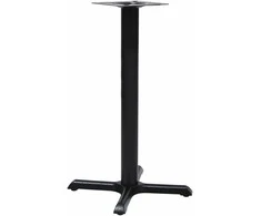 Bistro stalo koja, juodos spalvos, 56x56x72cm, ketus