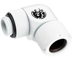 Bitspower Advanced Multi-Link Adapteris Connection 90 Degrees G1/4 Inch Male Thread to 12mm OD Hard Tube – Rotatable