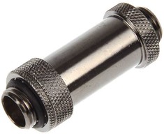 „Bitspower Aqua-Pipe II“ (41–69 mm) rezervuarams – G1/4 colio, blizgus juodas