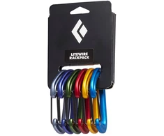 Black Diamond Juodas Diamond Juodas Diamond Litewire Rackpack (6vnt.)