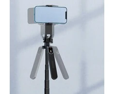Oem Blavec Asmenukių lazda Aliuminio Fusion P08 tripod + nuotoliniu valdymu + 1 lamp 2,2 metres (SSFP08-TR1LB22) juodos spalvos