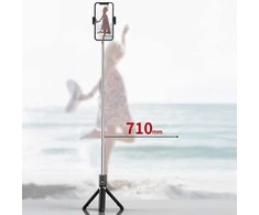 Oem Blavec Selfie Stick Coco P-04 tripod + remote control 0,7 metres (SSCP04-TRW07) baltas