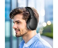 Oem Blavec ausines Bluetooth BO-12 Bass Master ANC (BO12-B) juodos spalvos