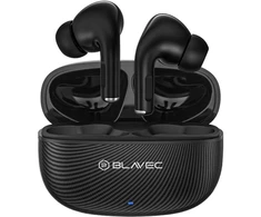 Blavec ausinės Bluetooth TWS BW-02 Carbon (BW02-B) juodos spalvos