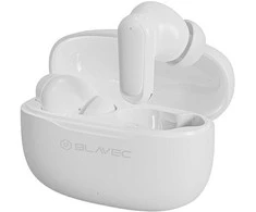 Blavec ausinės Bluetooth TWS BW-08 Speak AI (BW08SA-W) baltos spalvos