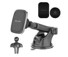 Blavec automobilinis laikiklis BH-06 magnetinis (BH06-MAVWSB) juodos spalvos