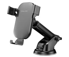 Blavec automobilinis telefono laikiklis BH-25A gravitacinis (BH25A-WB) juodos spalvos