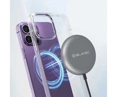Oem Blavec belaidis įkroviklis BQI-03 Qi2 15W magnetic Magsafe (BQI03-QI2MB) juodos spalvos