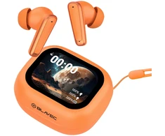 Blavec Bluetooth TWS ausinės BW-07 Live with LCD display (BW07L-O) oranžinis