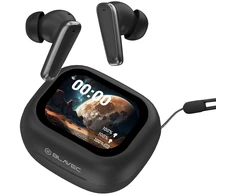 Blavec Bluetooth TWS ausinės BW-07 Live with LCD display (BW07L-B) juodos spalvos