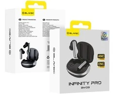 Oem Blavec Bluetooth TWS Ausinės BW03 Infinity Pro ANC+ENC (BW03IP-B) juodos spalvos