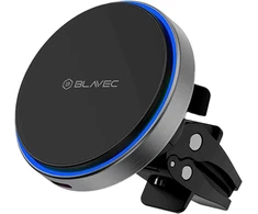 Blavec Car holder BHC-01B 15W magnetic with wirless charging to air vent (BHC01B-MAVIB) juodos spalvos