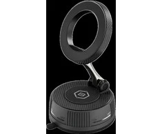 Blavec Car holder BHV-03 magnetic vacuum with gel to windshield / dashboard (BHV03-PMB) juodos spalvos