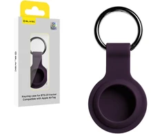 Blavec dėklas-raktų pakabukas BTG-01 lokalizatoriui, universalus, bordo spalvos