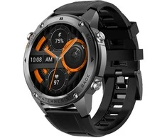 Blavec išmanusis laikrodis M-03 Predator AMOLED GPS Voice Call (SWM03-GP) graphite + 1 band