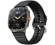Blavec Išmanusis laikrodis U-01 Mohito HD AMOLED Voice Call (SWU01-B) juoda + 1 dirželis