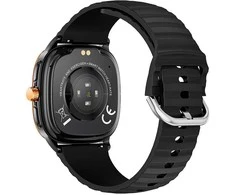 Blavec Išmanusis laikrodis U-01 Mohito HD AMOLED Voice Call (SWU01-B) juoda + 1 dirželis