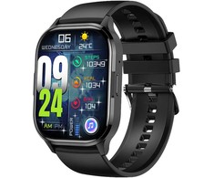 Blavec Išmanusis laikrodis W18 Hellia HD AMOLED (SWW18-B) juodos spalvos