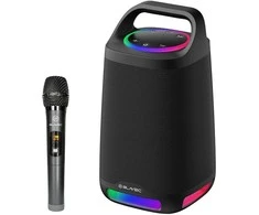 Blavec nešiojama Bluetooth kolonėlė TWS WS-01 Karaoke – 160W su mikrofonu (WS01-MB) juodos spalvos