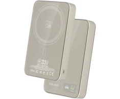 Blavec Power Bank 10000mAh BJ-04 Slim 13,5mm – Type C – 22,5W magnetic Magsafe 3 in 1 (PBBJ04-MC10GD) aukso spalvos