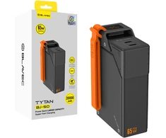 Blavec Power Bank 20000mAh BJ-50 Tytan 65W – 2x Type-C (PBBJ50A) juodos spalvos