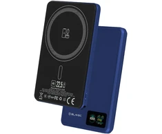 Blavec Power Bank 5000mAh BJ-03 Ultra Slim 7,8mm – Type C – 22,5W magnetic Magsafe 3 in 1 (PBBJ03-MC5N) navy aluminum