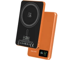 Blavec Power Bank 5000mAh BJ-03 Ultra Slim 7,8mm – Type C – 22,5W magnetic Magsafe 3 in 1 (PBBJ03-MC5O) oranžinis aluminum