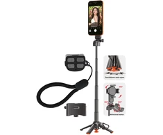 Blavec Selfie Stick Aliuminio Coco PRO Mini P-01 Magsafe Auto pop quadripod + pilot + mocowanie 0,48 m.a (SSCPMP01-MQHB048) juodos spalvos