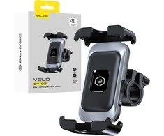 Blavec telefono laikiklis dvieačiui BV-02 Velo (BV02-HSB) sidabrinė ir-juodos spalvos
