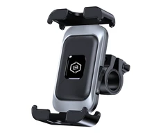 Blavec telefono laikiklis dvieačiui BV-02 Velo (BV02-HSB) sidabrinė ir-juodos spalvos