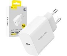 Blavec Wall charger BC-14 GaN4 – Type C – PD QC 30W 3A (TCBC14G4-CW303A) baltas
