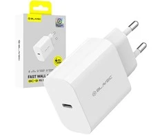 Blavec Wall charger BC-9 – Type C – PD 20W 3A (TCBC9-CW203A) baltas