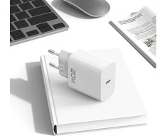 Blavec Wall charger BC-9 – Type C – PD 20W 3A with Type C to Type C cable (TCBC9-CW203A+CC) baltas