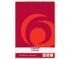 Herlitz 110734 A7/50l spiralinis sąsiuvinis, ilgas (10/320)